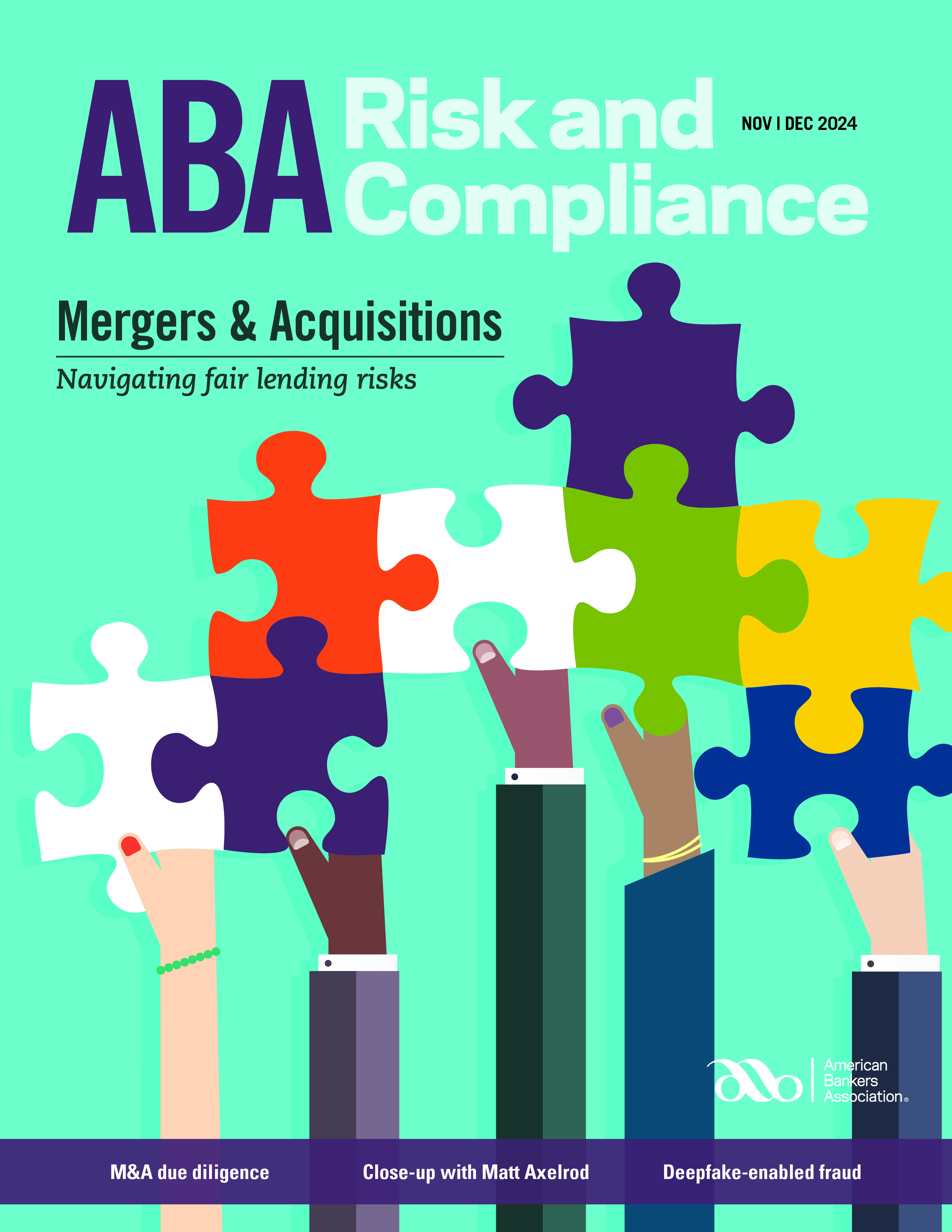 ABA Risk and Compliance Magazine Cover, July/August 2024